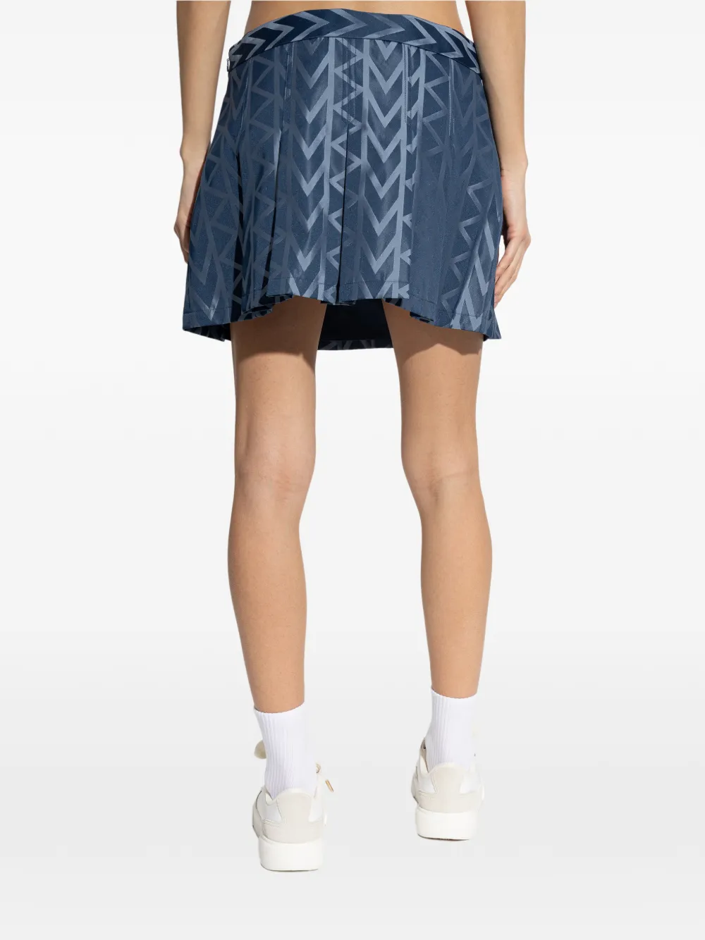 Michael Kors Mini-plooirok Blauw