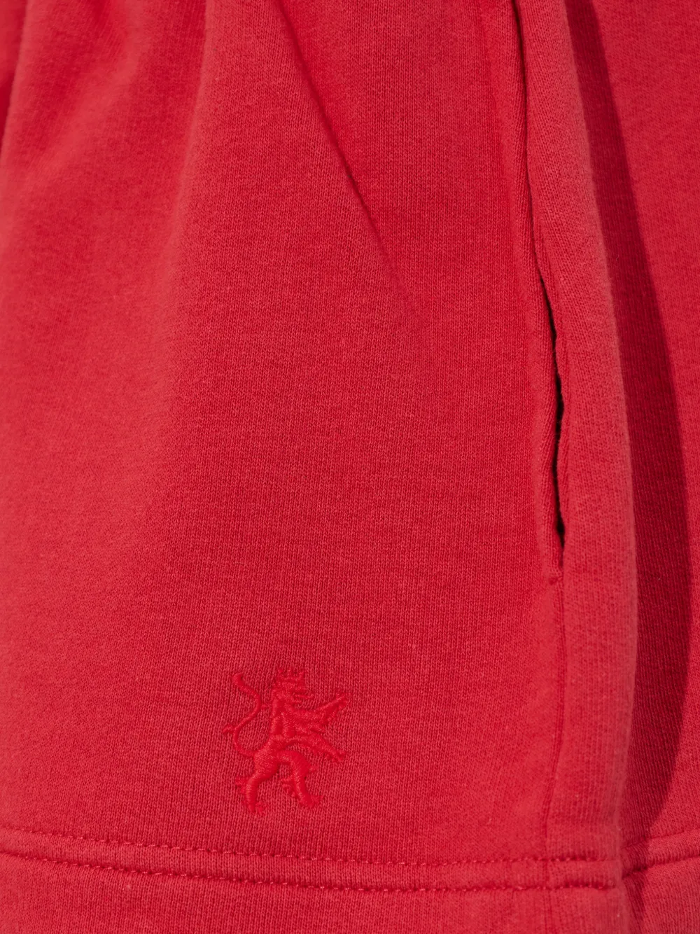 Balenciaga Mini-rok met geborduurd logo Rood
