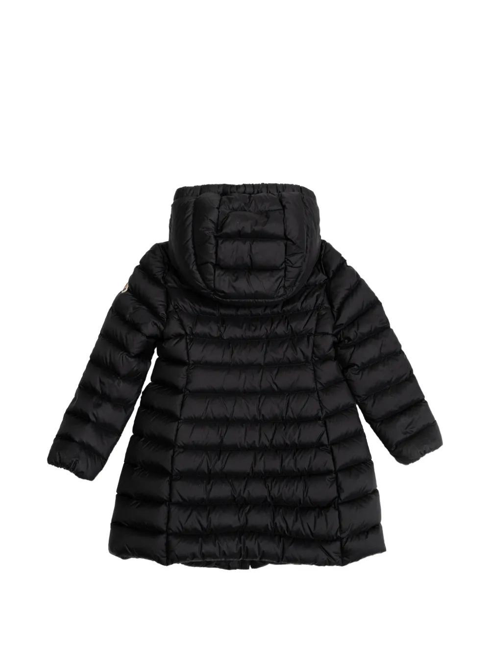 Moncler Enfant Gevoerd jack met capuchon Zwart