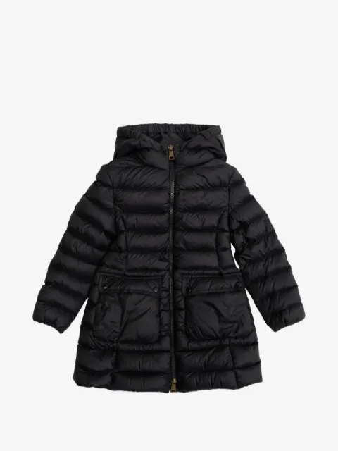 Moncler Enfant hooded quilted jacket