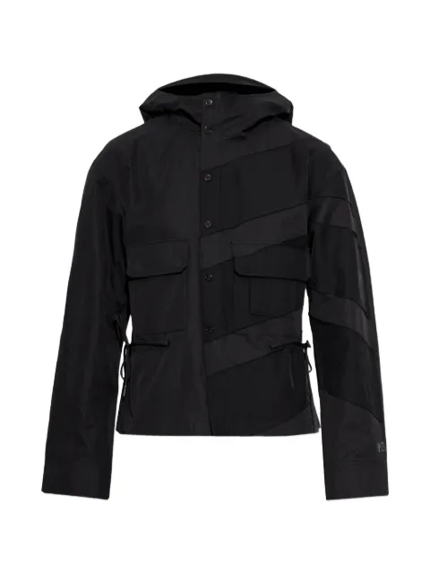 Y-3 panelled cotton jacket