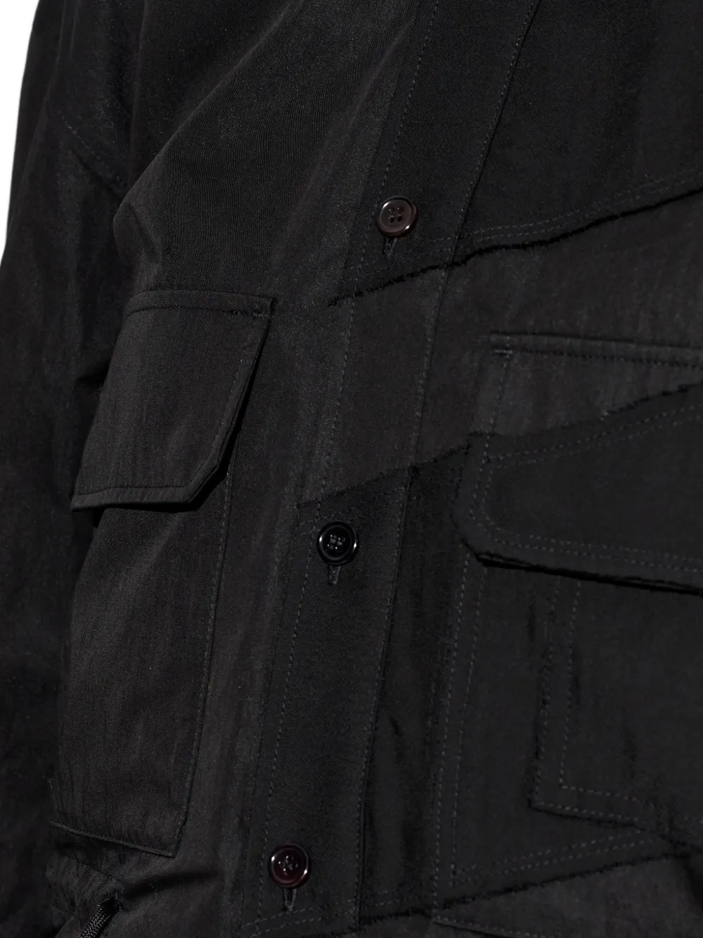 Y-3 Jack met vlakken Zwart