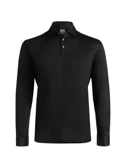Boggi Milano playera tipo polo manga larga