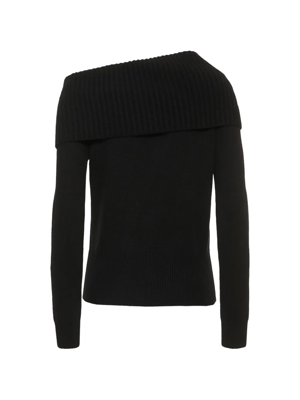  Michael Kors Asymmetric-neckline Cashmere Sweater - Black 