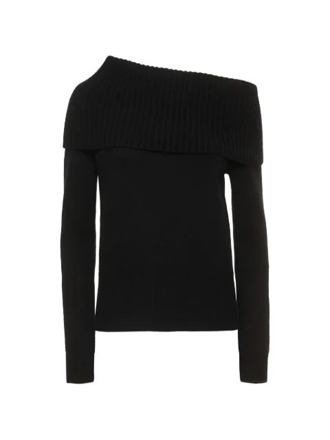 Michael Kors — asymmetric-neckline cashmere sweater