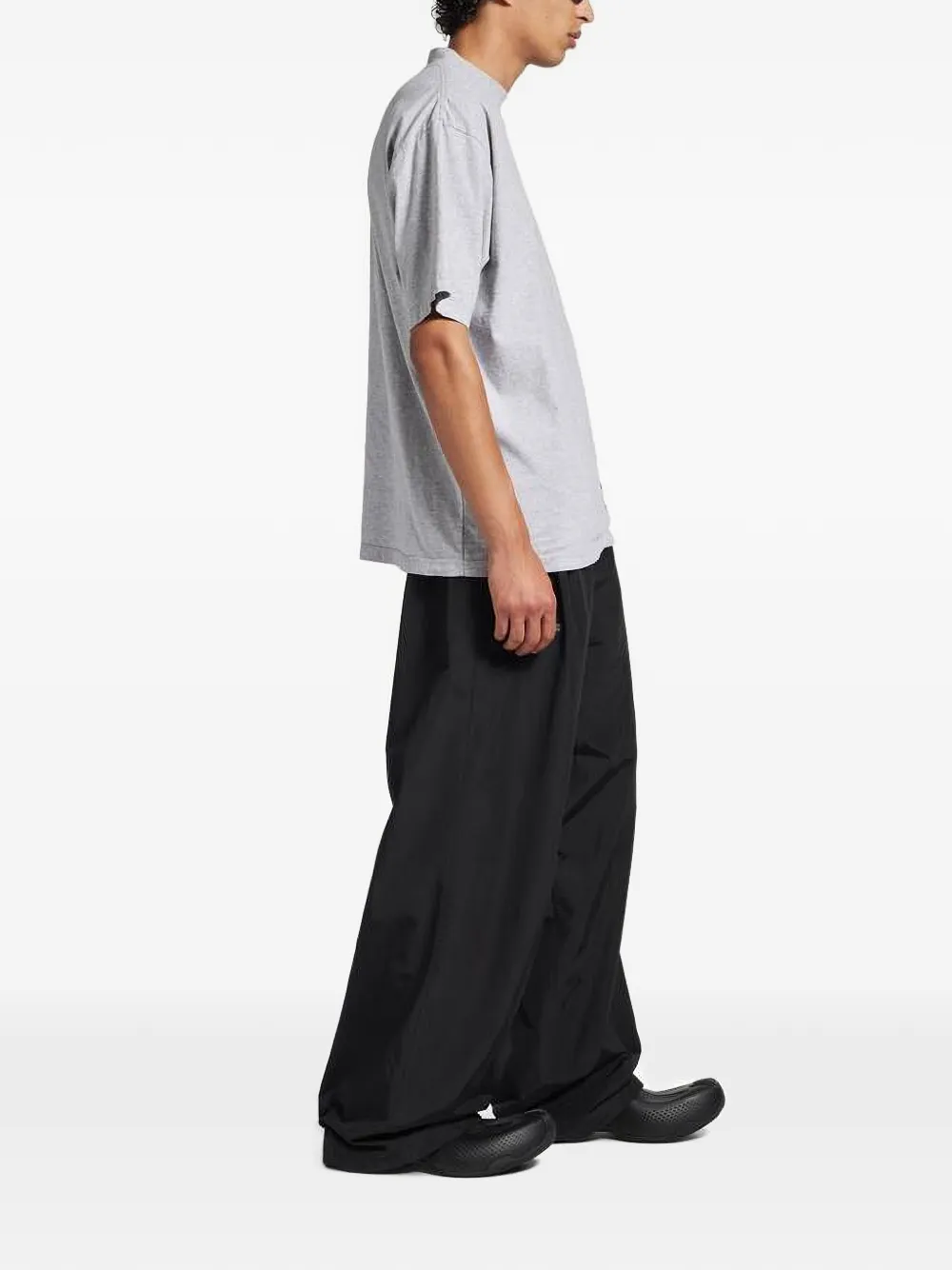 Balenciaga T-shirt met logo Grijs