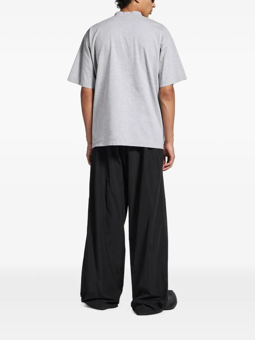 Balenciaga T-shirt met logo Grijs