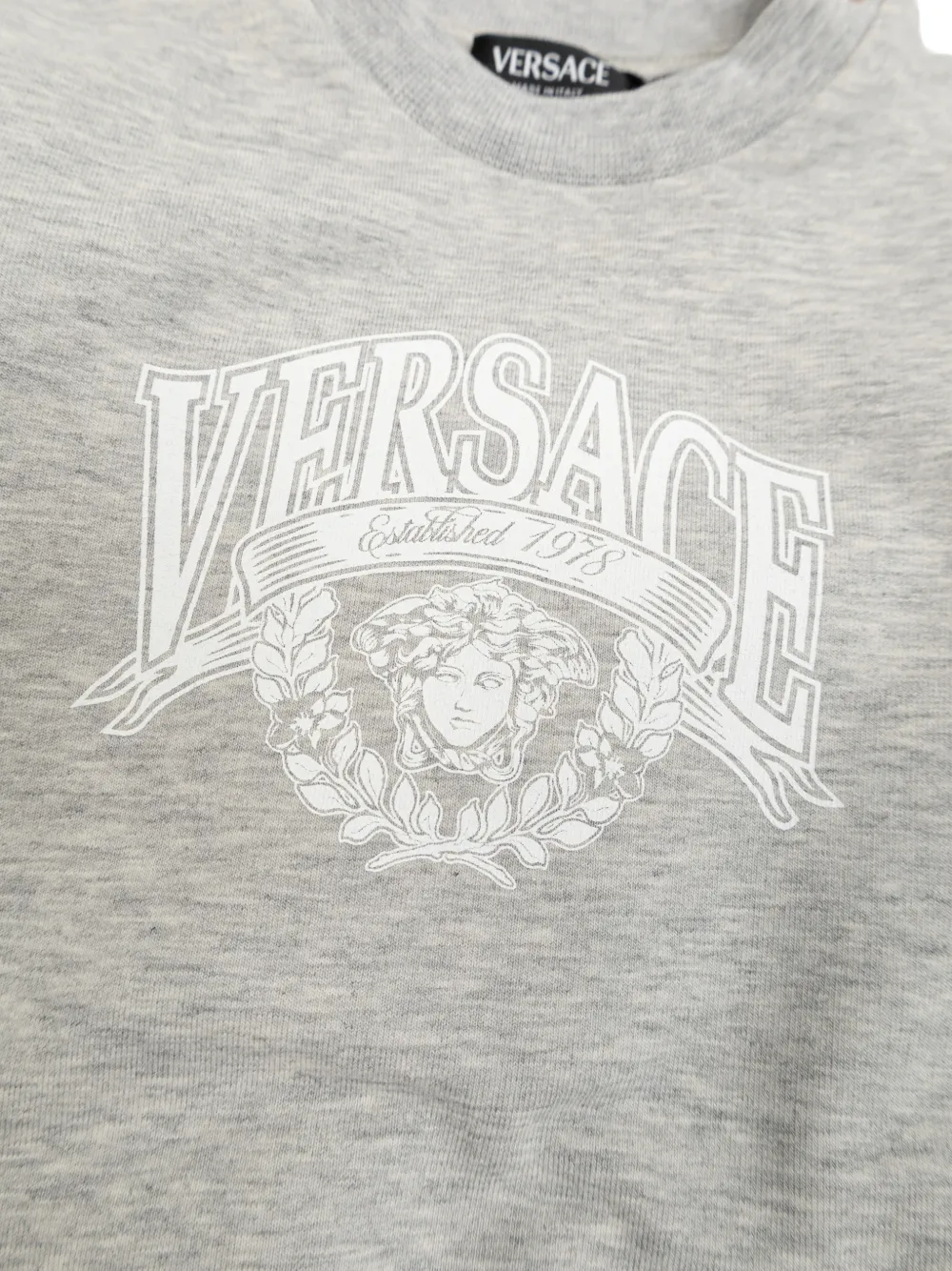 Versace Kids Babypakje met print Grijs