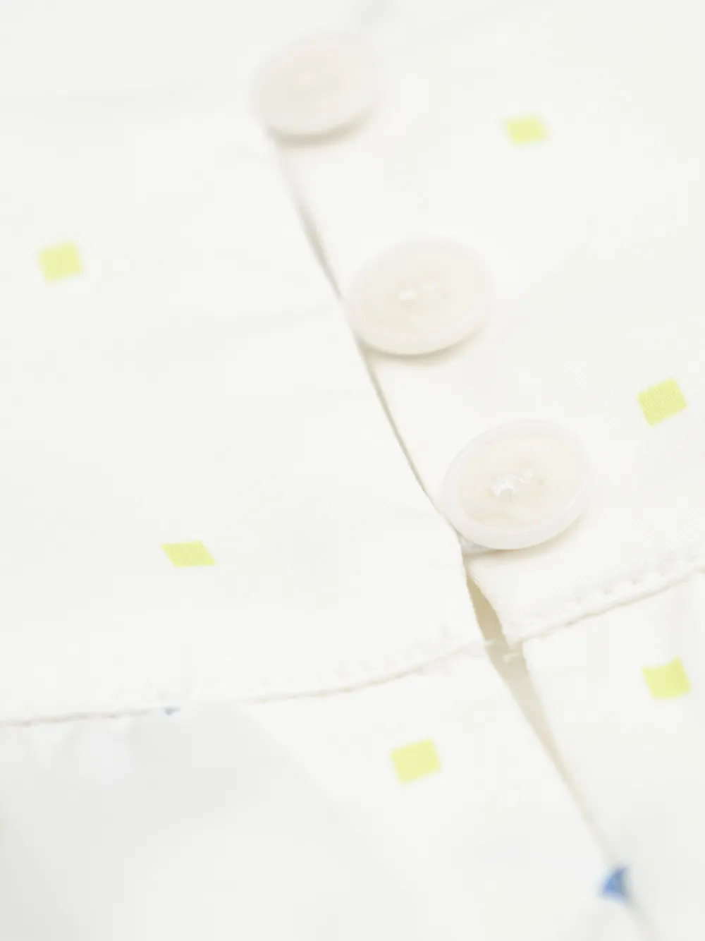 Monogram-Pattern Short-Sleeve Dress
