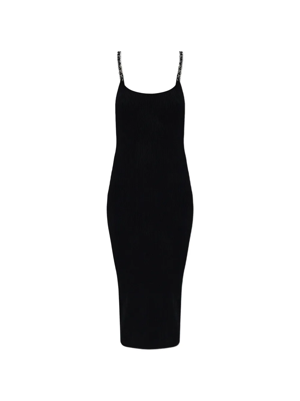 Michael Michael Kors chain-strap midi dress - Nero