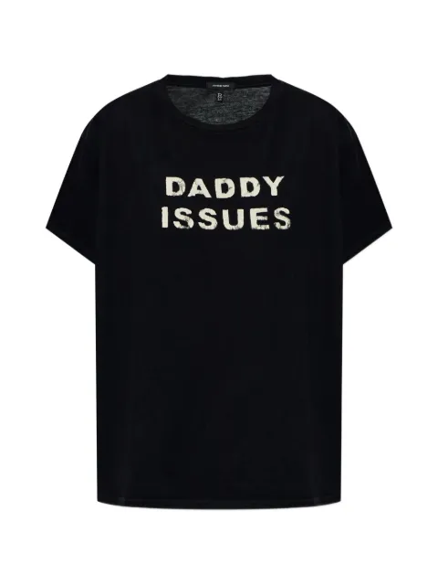 R13 slogan-motif T-shirt