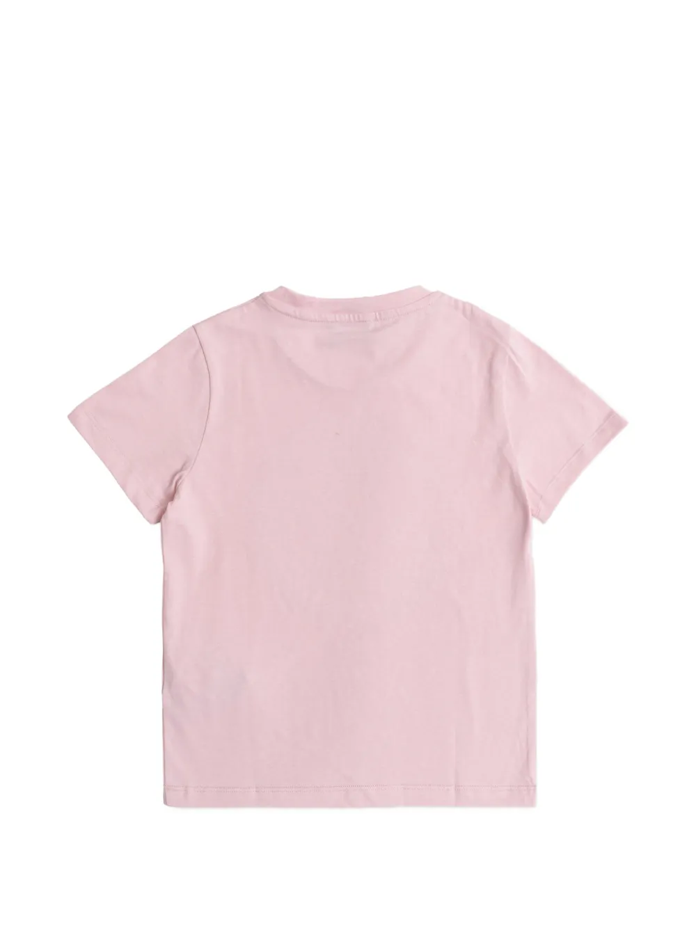  Versace Kids Embellished Logo-motif T-shirt - Pink 