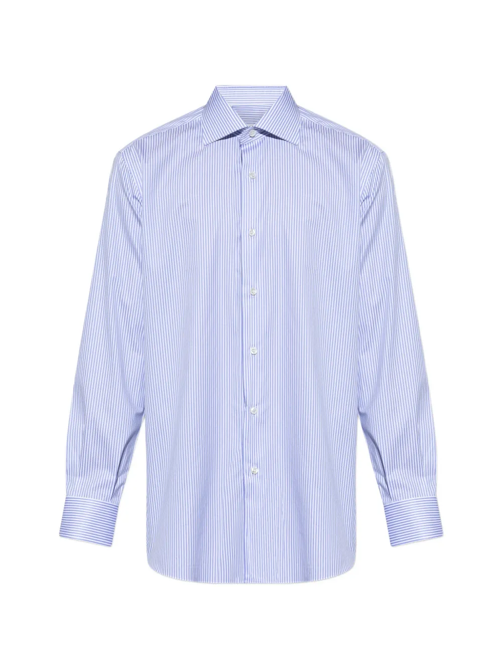 Brioni striped-pattern shirt - Blu
