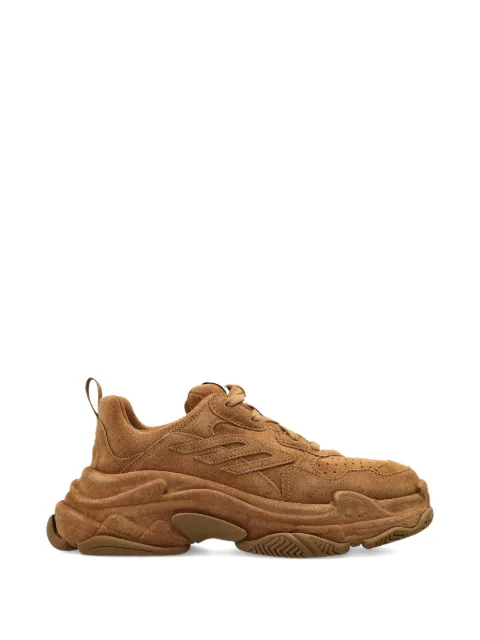 Balenciaga Triple S suede sneakers