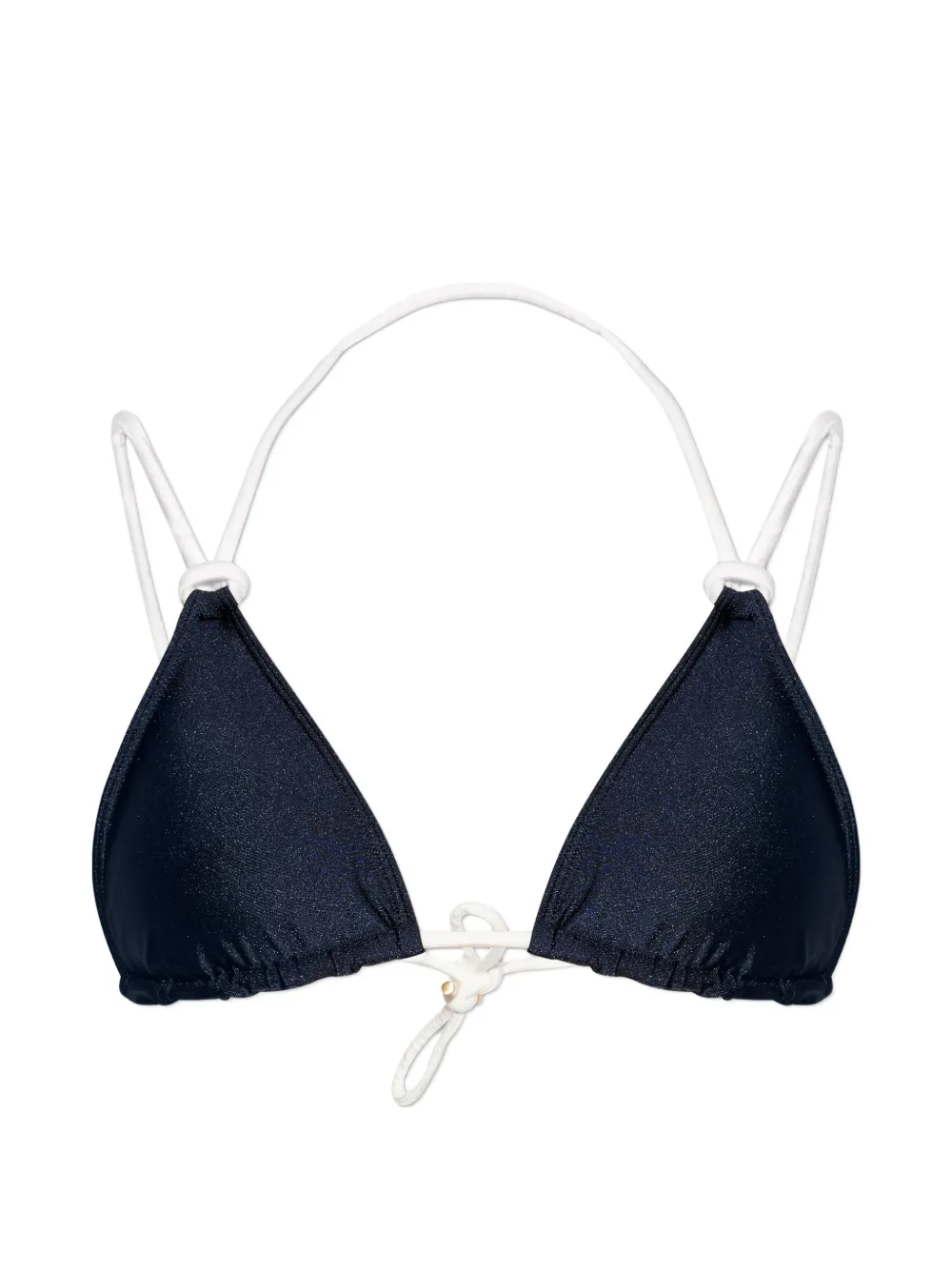 Cult Gaia triangle tie bikini - Blu