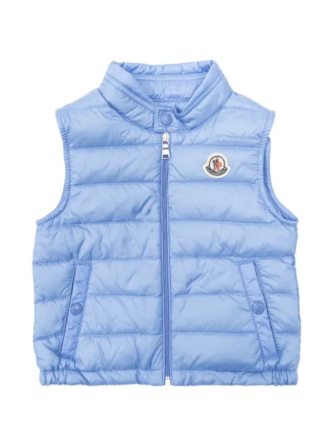 Moncler Enfant logo zip jacket