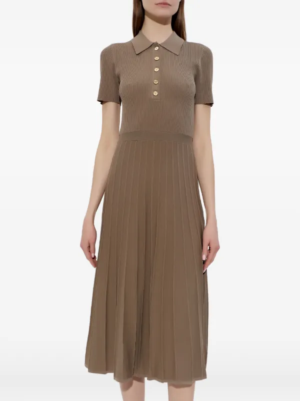 michael kors pleated shirt dress Michael Kors Women's Pleated Shirt Dress