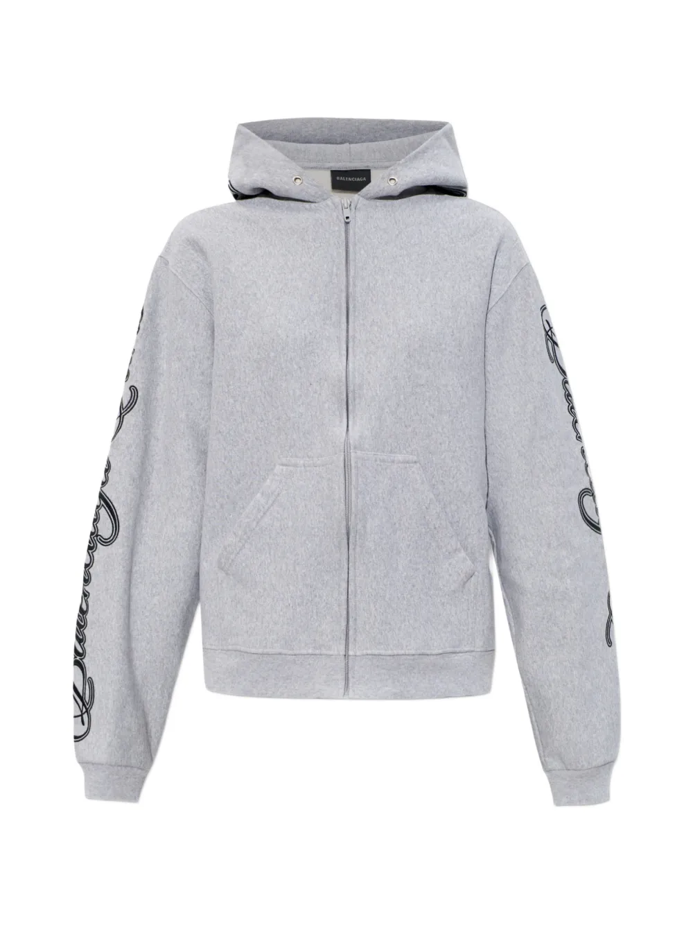 Balenciaga logo hoodie - Grau