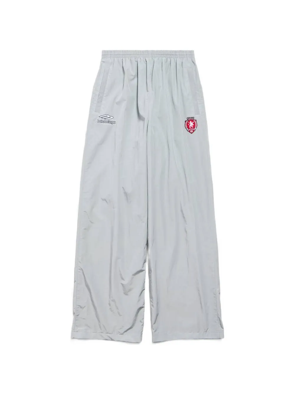 Balenciaga Pantaloni con stampa - Grigio