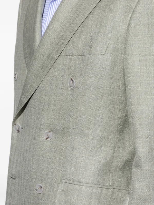 Brioni ダブルジャケット | グレー | FARFETCH JP