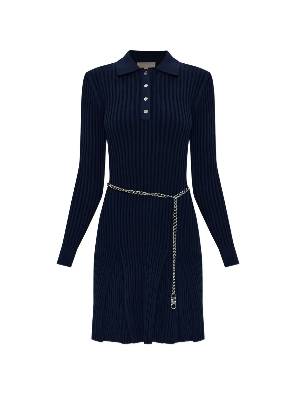 Michael Michael Kors polo-collar mini dress - Blu