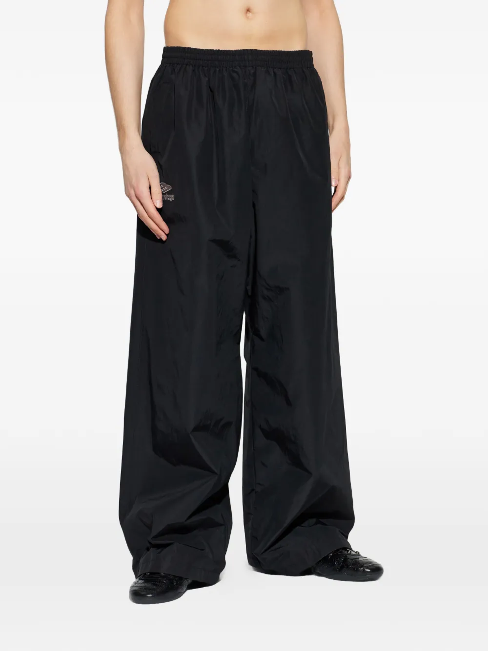 Balenciaga 3B trainingsbroek met logopatch Zwart