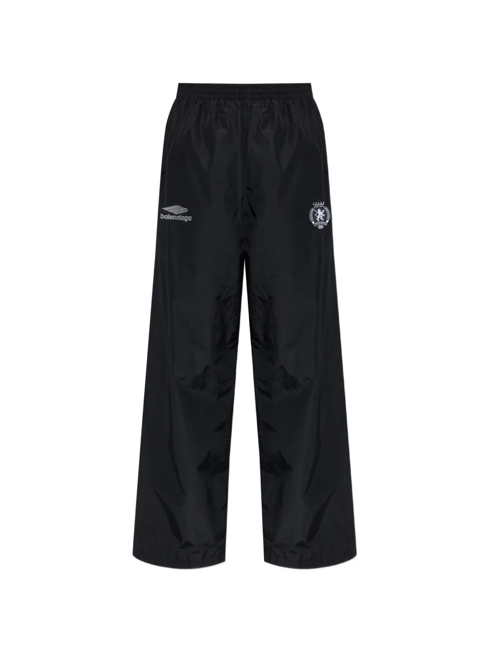 Balenciaga Pantaloni sportivi con logo 3B - Nero