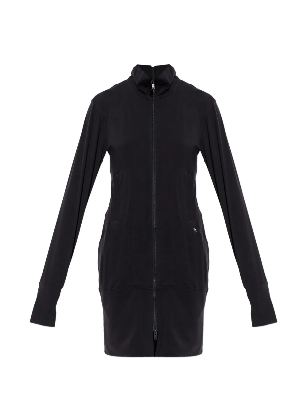 Y-3 zip-up sweater - Nero