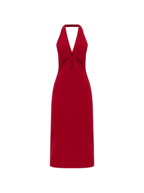 Cult Gaia cut-out halterneck midi dress
