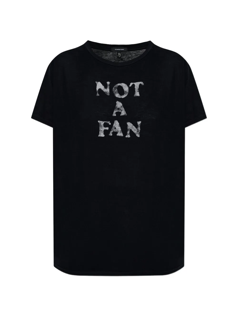 R13 printed crew-neck T-shirt - Nero