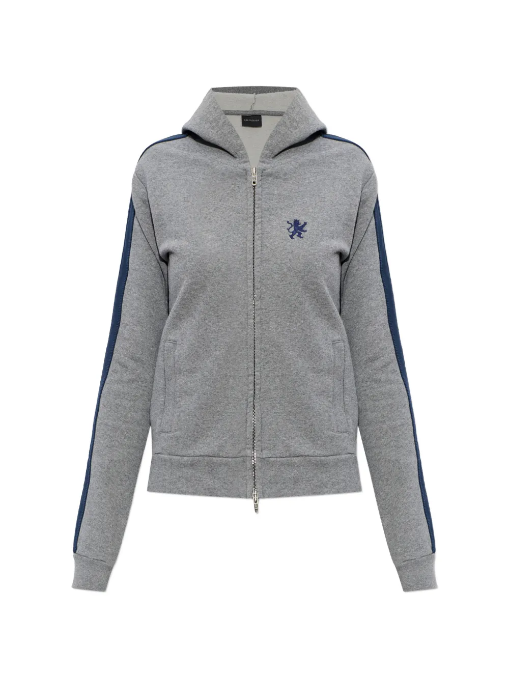 Balenciaga side-stripe hoodie - Grey