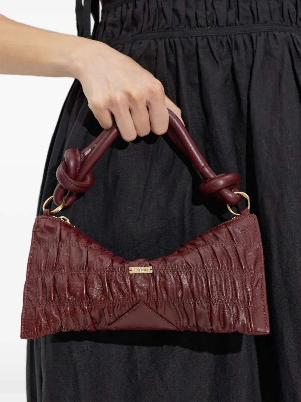 Hera Ruched-Effect Tote Bag