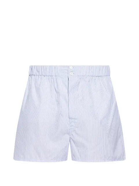 Brioni buttoned striped boxers