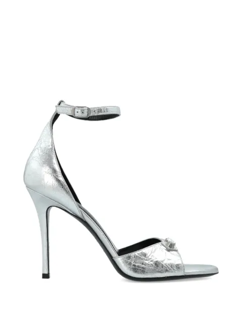 Balenciaga stud embellished ankle strap heeled sandals