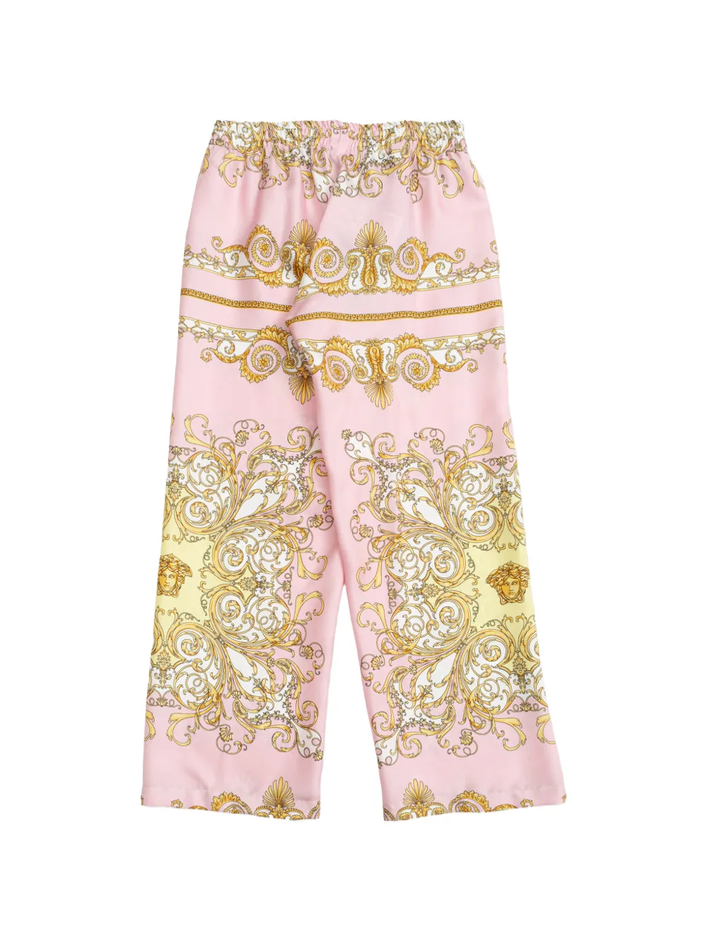  Versace Kids Printed Trousers - Pink 