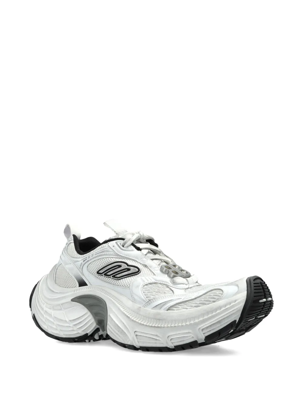 Balenciaga 6XL sneakers met mesh vlakken Wit