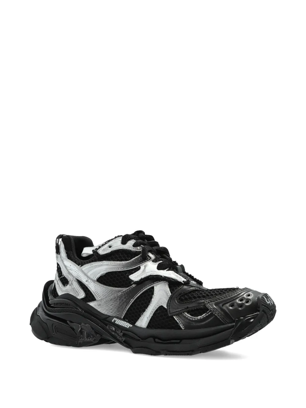 Balenciaga Runner sneakers met vlakken Zwart