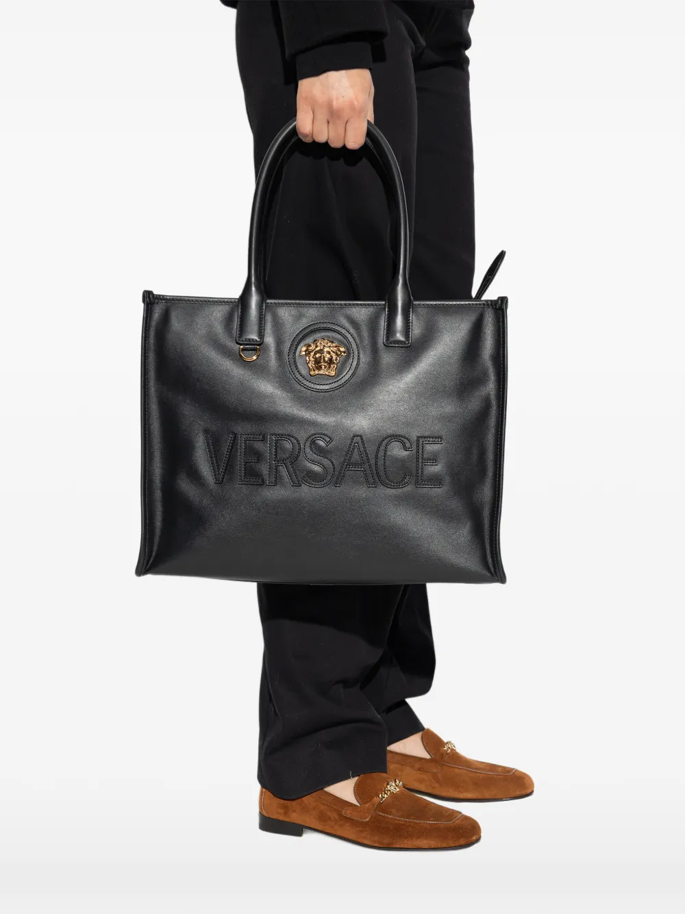 Versace La Medusa shopper Zwart