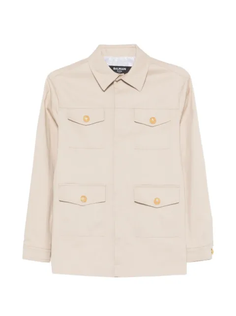 Balmain Kids flap-pocket jacket