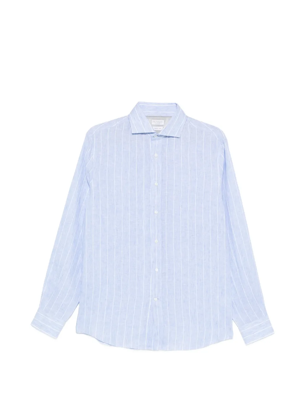 Brunello Cucinelli striped shirt - Blu