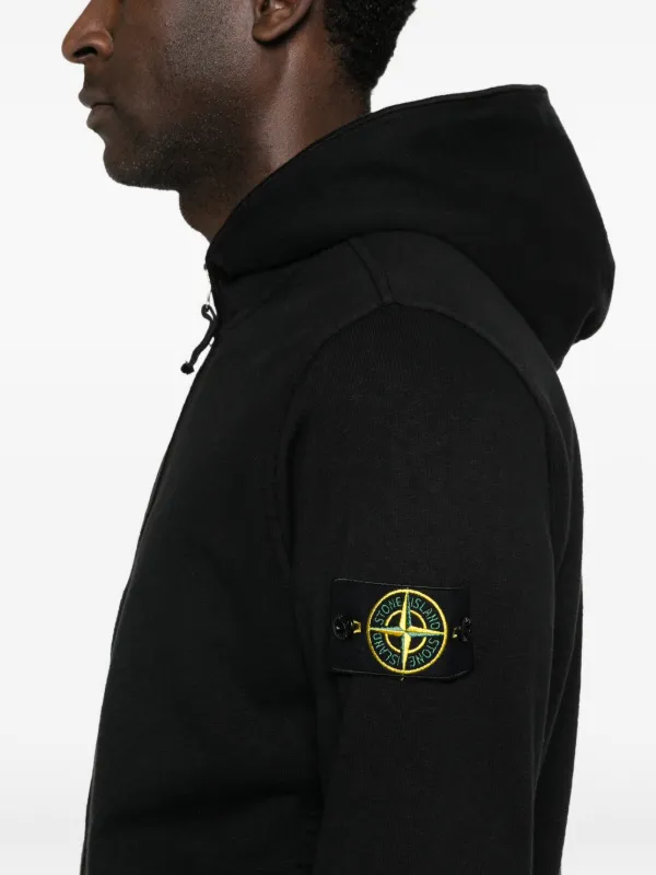 Stone Island ジップ パーカー | ブラック | FARFETCH JP Stone Island ジップ パーカー | ブラック | FARFETCH JP