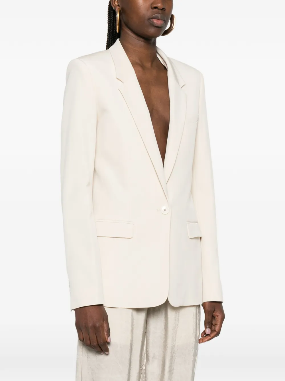 Isabel Marant Feray Single-breasted Blazer - Neutrals 