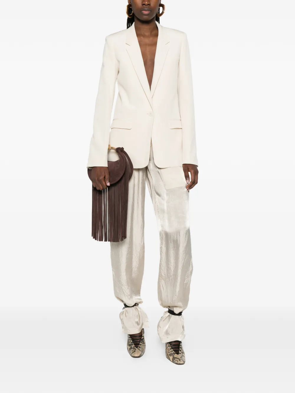  Isabel Marant Feray Single-breasted Blazer - Neutrals 