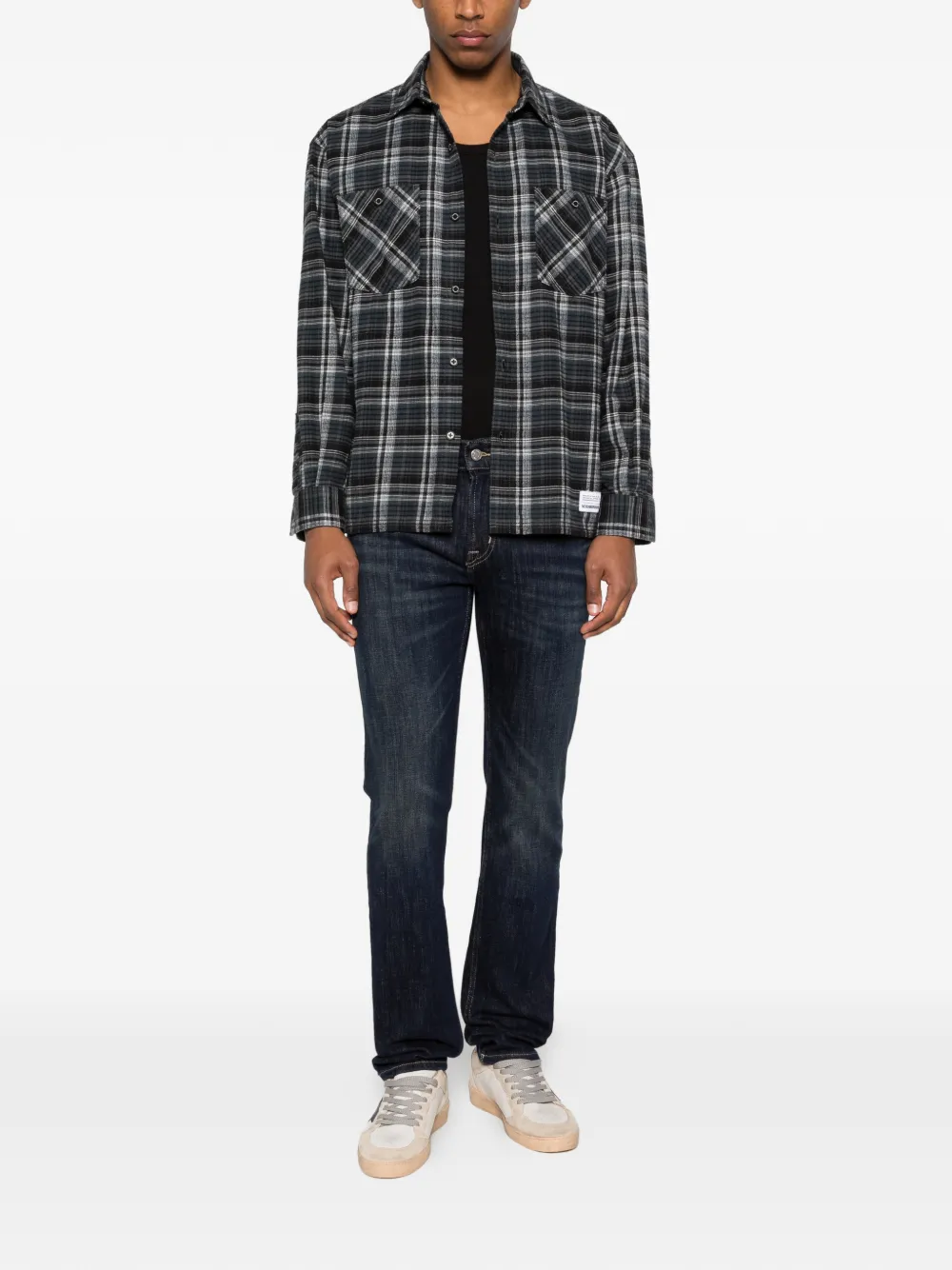  7 For All Mankind Logo-patch Jeans - Blue 
