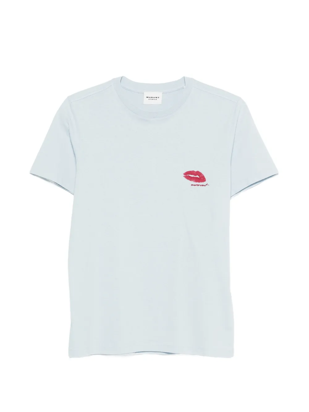 MARANT ÉTOILE lip motif T-shirt - Blu