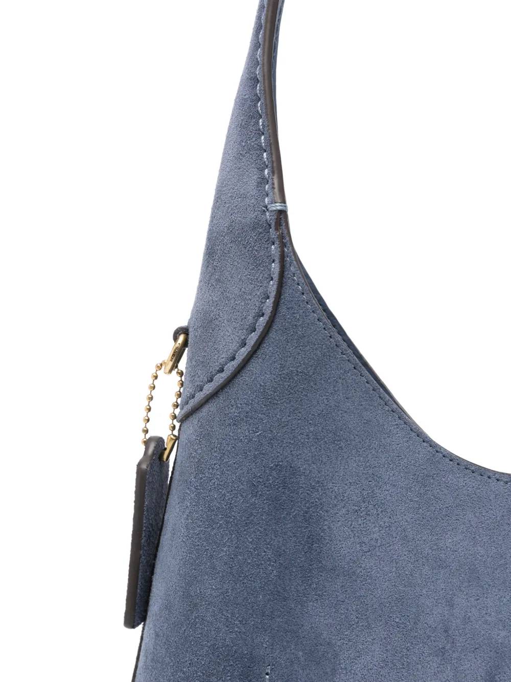 Coach Schoudertas met logolabel Blauw
