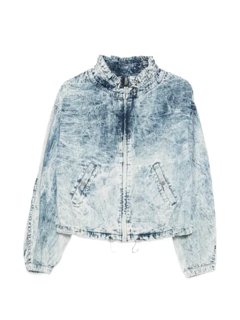 MARANT ÉTOILE zipped denim jacket