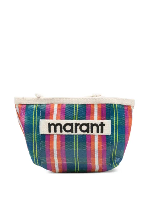 ISABEL MARANT Powden clutch bag