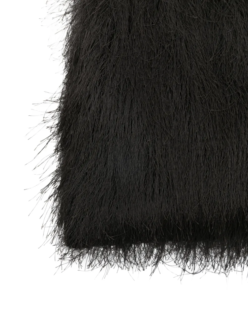  Alysi Fringed Shoulder Bag - Brown 