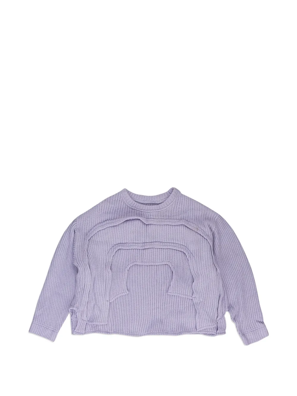 Who Decides War crew-neck sweatshirt - Viola
